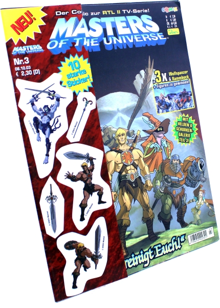 Masters of the Universe - der Comic zur RTL 2 TV-Serie Nr. 3: Masters, vereinigt euch